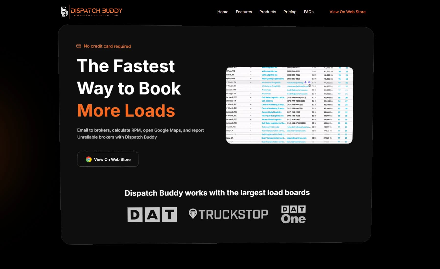 Dispatch Buddy Extension