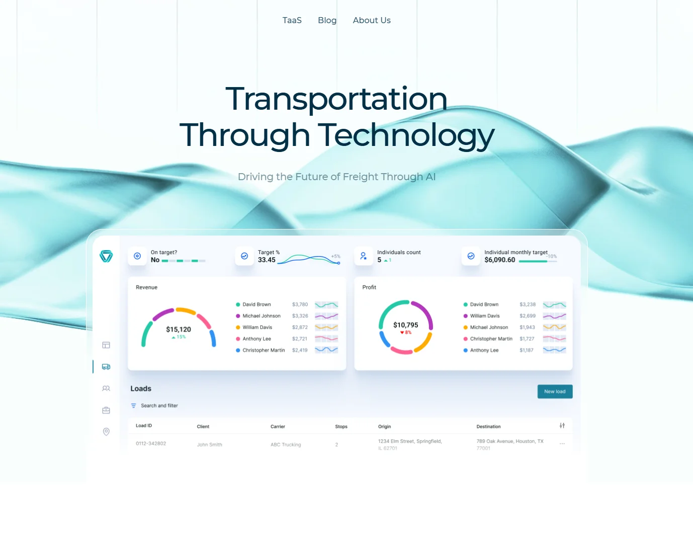 Tilt Dashboard